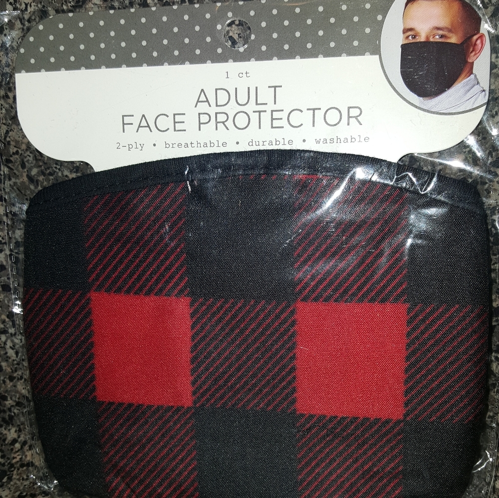 Adult Face Mask,2-ply, Breathable,Durable,Washable